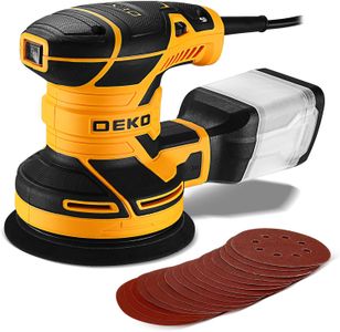 DEKOPRO 5-Inch Orbit Sander – Variable Speed Electric Hand Sander
