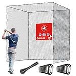 SAPLIZE Golf Cage Net with Target C