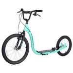 Osprey BMX Scooter | Adult Scooter with Big Wheels, Adjustable Handlebars and Off-Road Calliper Brakes, Blue