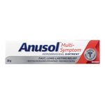 Anusol Multi-Symptom Hemorrhoidal Ointment - Made in Canada - Hemorrhoid Relief for Internal & External Use, Fast, Long-Lasting Relief from the Discomfort of Hemorrhoids- 30g (Pack of 1)