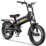 ANIIOKI eBike,A8 PRO MAX Electric Bike,52V 60Ah Electric Commuting Bike,200Miles Long Range, Peak1600W Power Ebike, Electric Bicycle for Adults