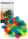 Merangue Translucent Bingo Chips, 3/4-Inch, Assorted Colours, 200 Pack