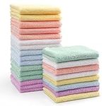 HOMEXCEL Baby Washcloths 24 Pack-Mi