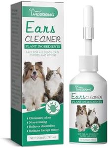 AIMALL Pet Ear Drops for Cats & Dogs - Clean, Deodorize, and Relieve Itchy Ears, Universal Solution for Mites, Wax, and Debris