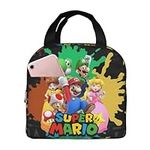 Game Cartoon Insulated Lunch Bag, R