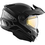 CKX Mission AMS Winter Double Lens Full-Face Helmet - Black 3XL Part# 512377#