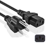 LVYATUO 5FT 3 Prong Plug AC Cable Power Cord Replacement for Vizio TV,Vizio TV VO320E E420VO E421VA E420VL E470VL E470VA VX32L VW32L VX37L VW26L VA6 VMM26 LCD TV and More