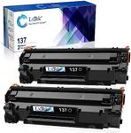 LxTek Compatible Toner Cartridge Replacement for Canon 137 Black Toner Cartridge 137 CRG137 to Use with Imageclass D570 MF232w MF242dw MF240 MF230 MF216n MF236n(2 Pack, 137 Black)