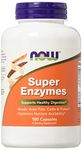 Now Foods Super Enzymes, 180 caps (Pack of 2)