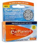 James International Kids Earplanes+,Earplugs Airplane Travel Ear Protection,Prevent In Flight Ear Discomfort,Earplanes+ The Original Pressure Preventing Earplug For Both Kids And Adults (Kid's 1 Pair)