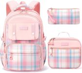 Fimibuke Backpack for Girls, 3 PCS 