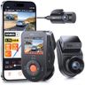 Vantrue S1 Pro Dual 1440P Dash Cam Front and Rear, Dash Camera w/2.7K, STARVIS 2, HDR Night Vision, 5G WiFi, 60FPS, Optional Remote Live View, GPS, Voice Control,24/7 Parking Mode, Support 512GB Max