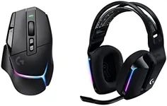 Logitech G502 X Plus Lightspeed Wireless Gaming Mouse + G733 Lightspeed Wireless Gaming Headset - Black