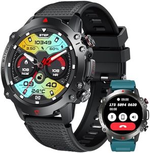 Reloj Inteligente Hombre Smartwatch con Llamada: 1.42" Reloj Deportivo Hombre con Podómetro Pulsómetro Presión Arterial Impermeable Smart Watch 100+ Modos Deportivos Relojes Hombre para Android iOS