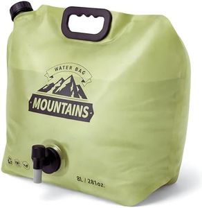 2 Gallon Collapsible Water Jug with Spout - Reusable BPA Free Plastic Flasks, Foldable Empty Gallon Jug for Water Storage, Camping Water Container Bag for Outdoor Hiking, Boondocking, Emergency 1PCS