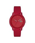 Lacoste Analogue Quartz Watch for Men with Red Silicone Bracelet - 2011173