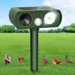 FEARLEFT Solar Ultrasonic Animal Re