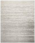 Safavieh Adirondack Collection ADR113C Modern Ombre Area Rug, 8' x 10', Light Grey/Grey