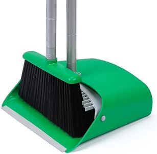 TreeLen Broom and Dustpan Set - Simplify Cleaning Your Home Ktichen Office with Ease