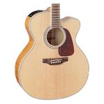 Takamine GJ72CE-NAT Jumbo Cutaway Acoustic-Electric Guitar, Natural