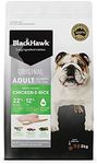 Black Hawk - Dry Dog Adult and Senior Food, Chicken and Rice, 3kg