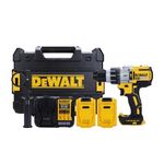 DEWALT DCD996P2 18V 13mm XR Li-ion Premium Cordless Hammer Drill Machine Driver with Brushless Motor with 2x5.0Ah Battery included