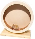 antiai Hamster Wooden Silent Wheel,