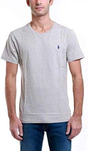 Ralph Lauren Tee-Shirts, Gris (Grey Heather A0004), L Hommes
