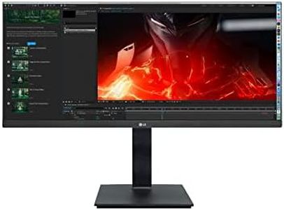 LG 29BN650-B - Monitor Panorámico Corporativo 29 pulgadas, Panel IPS: 2560x1080, 21:9, 250 cd/m², 1000:1, sRGB superior al 99%, 75Hz, 5ms, diag. 73 cm, DPx1, HDMIx2, Altavoces 7W, HDR10, Color Negro
