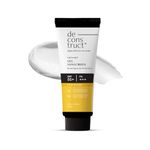 Deconstruct Face Gel Sunscreen SPF 50 + and PA+++ | Gel based sunscreen for oily, combination skin, normal skin | Broad spectrum sunscreen, No White Cast, Lightweight - 50g