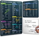 Air Fryer Magnetic Cheat Sheet Set 