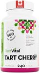 PlantVital Tart Cherry Capsules -10,000mg Per Day -10:1 Cherry Extract - Montmorency Tart Cherry Supplement for Antioxidants - Made in Canada - 2 Months Supply -120 Capsules (240 Count (Pack of 1))…