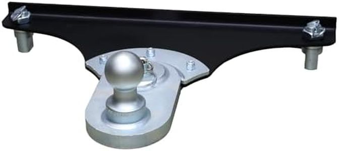 GEN-Y GH-21008 GoosePuck 5" Offset Gooseneck Ball for OEM Puck Mount System fits GM Long Bed 2020 to Current - 25,000 LB Towing Capacity