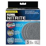 Fluval FX4/FX6 Nitrite Remover Pad, Replacement Aquarium Filter Media, 3-Pack