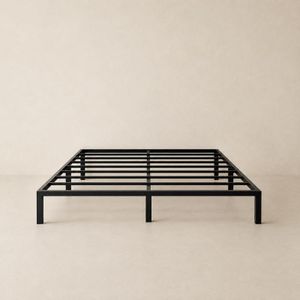 Cloud Frame Bed Washable Unzippable Waterproof Upholstered Soft Foam-RH-Square Frames-White Beige Taupe Black Gray Brown Cream Linen Boucle-9inch Box Spring (Box Spring, Queen)