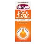 Benylin Dry & Tickly Cough Syrup - Targeted Relief for Your Cough - Cough Medicine for Adults & Children - 300 ml