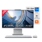 Lenovo IdeaCentre AIO Intel Core i7-13620H 24" FHD (24GB RAM/1TB SSD/Win11/Microsoft 365 Basic + Office Home 2024/Wireless Charging/Wireless EOS Keyboard & Mouse,Grey), F0HN00VBIN All-in-One Desktop
