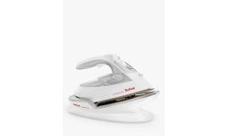 Tefal FV6550 Freemove Cordless Steam Iron, 2400 W, White and Silver