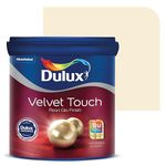 Dulux Velvet Touch Pearl GLO Interior Emulsion Paint | Luxurious Soft-Sheen Finish | Highly Durable & Washable | Rich, Intense, Smooth Colors (Honey Moon, 1 Liter)