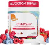 Zahler ChildCalm, Kosher Fruit Punch Chewable Magnesium for Kids - Natural Calm, Mood Support, and Relaxation - Calming Kids Magnesium Supplement Childrens Magnesium, 60 Tablets