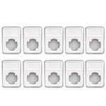 10Pack Holder Protector Coin Display Slab 19MM Fit for NGC PCGS Grade Collection Box