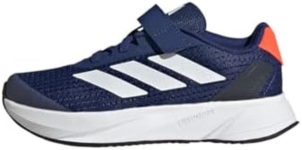 adidas Duramo Sl Shoes Kids, Scarpe da ginnastica Unisex - Bambini e ragazzi, Ftwwht Ftwwht Solred Strap, 38 2/3 EU