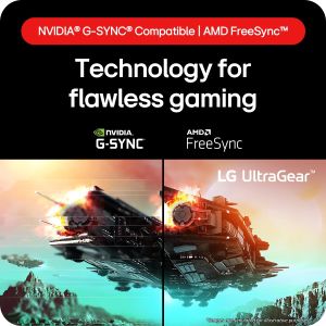 LG UltraGear 24" Gaming Monitor – Full HD, 144Hz, IPS Display