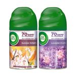 Air Wick Freshmatic Refill Spray Life Scents Summer Delights-250 Ml & Scents Of India Freshmatic Air Freshener Refill-250 Ml(Hills Of Munnar) Combo, 1 Count