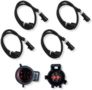 AUTO OCCASION O2 Oxygen Sensor Extension Harness 4Pin with 25.78'' Compatible with 1987-2009 Mustang Fox Body 4 Pack