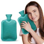 Hot Bag LUMONY CARE® Hot Water Bag (2 litre) Non Electric Rubber Bottle hot bag, hot water bag for period cramps, Heating Bottle, for Body Pain Relief Therapy, Hot and Cold Therapies. (Multicolor)