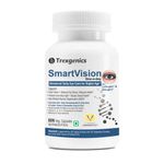 Trexgenics Smartvision Advanced Eye Care Multivitamin with Lutein, Zeaxanthin, Bilberry, Green Tea, Vitamin A , d, e, c, B-Complex and Minerals One-a-Day Formula for Digital Age -60 Veg. Capsules