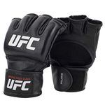 UFC Official Fight Gloves - Men's XXX Large MMA Gloves, Black, 3X-Large (UFCOPFGMXXXL)