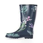 Trespass Women's Elena Rain Boot, Humming Bird Print, 5 UK