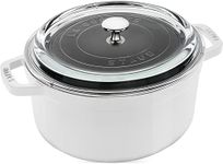 STAUB Cast Iron Dutch Oven 4-qt Rou